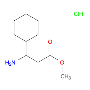 Cyclohexanepropanoic acid, β-amino-, methyl ester, hydrochloride (1:1)