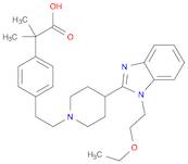 Benzeneacetic acid, 4-[2-[4-[1-(2-ethoxyethyl)-1H-benzimidazol-2-yl]-1-piperidinyl]ethyl]-α,α-dimethyl-