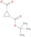1,2-Cyclopropanedicarboxylic acid, 1-(1,1-dimethylethyl) ester, (1R,2S)-rel-
