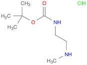 Carbamic acid, N-[2-(methylamino)ethyl]-, 1,1-dimethylethyl ester, hydrochloride (1:1)