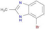 1H-Benzimidazole, 7-bromo-2-methyl-