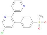 2,3'-Bipyridine, 5-chloro-3-[4-(methylsulfonyl)phenyl]-