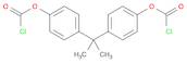 Carbonochloridic acid, C,C'-[(1-methylethylidene)di-4,1-phenylene] ester
