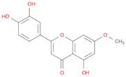 4H-1-Benzopyran-4-one, 2-(3,4-dihydroxyphenyl)-5-hydroxy-7-methoxy-