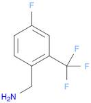 Benzenemethanamine, 4-fluoro-2-(trifluoromethyl)-