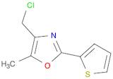 Oxazole, 4-(chloromethyl)-5-methyl-2-(2-thienyl)-
