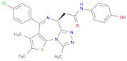 6H-Thieno[3,2-f][1,2,4]triazolo[4,3-a][1,4]diazepine-6-acetamide, 4-(4-chlorophenyl)-N-(4-hydroxyphenyl)-2,3,9-trimethyl-, (6S)-