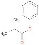 Propanoic acid, 2-methyl-, phenyl ester