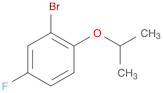 Benzene, 2-bromo-4-fluoro-1-(1-methylethoxy)-