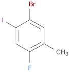 Benzene, 1-bromo-4-fluoro-2-iodo-5-methyl-