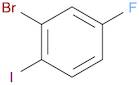 Benzene, 2-bromo-4-fluoro-1-iodo-