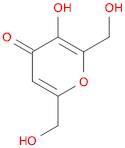 4H-Pyran-4-one, 3-hydroxy-2,6-bis(hydroxymethyl)-