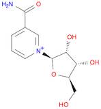 Pyridinium, 3-(aminocarbonyl)-1-β-D-ribofuranosyl-