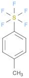 Sulfur, pentafluoro(4-methylphenyl)-, (OC-6-21)-