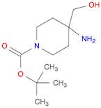 1-Piperidinecarboxylic acid, 4-amino-4-(hydroxymethyl)-, 1,1-dimethylethyl ester