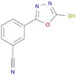 Benzonitrile, 3-(5-mercapto-1,3,4-oxadiazol-2-yl)-