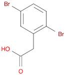 Benzeneacetic acid, 2,5-dibromo-