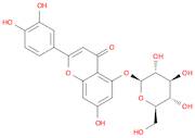 4H-1-Benzopyran-4-one, 2-(3,4-dihydroxyphenyl)-5-(β-D-glucopyranosyloxy)-7-hydroxy-