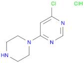 Pyrimidine, 4-chloro-6-(1-piperazinyl)-, hydrochloride (1:1)