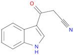 1H-Indole-3-propanenitrile, β-oxo-