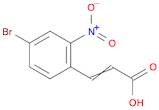 2-Propenoic acid, 3-(4-bromo-2-nitrophenyl)-