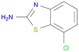 2-Benzothiazolamine, 7-chloro-