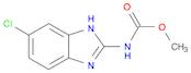 Carbamic acid, N-(6-chloro-1H-benzimidazol-2-yl)-, methyl ester