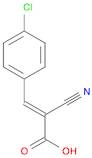 2-Propenoic acid, 3-(4-chlorophenyl)-2-cyano-, (2E)-
