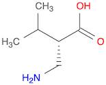 Butanoic acid, 2-(aminomethyl)-3-methyl-, (2S)-
