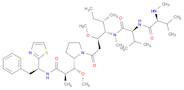 L-Valinamide, N-methyl-L-valyl-N-[(1S,2R)-2-methoxy-4-[(2S)-2-[(1R,2R)-1-methoxy-2-methyl-3-oxo-3-[[(1S)-2-phenyl-1-(2-thiazolyl)ethyl]amino]propyl]-1-pyrrolidinyl]-1-[(1S)-1-methylpropyl]-4-oxobutyl]-N-methyl-