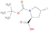 1,2-Pyrrolidinedicarboxylic acid, 4-fluoro-, 1-(1,1-dimethylethyl) ester, (2S,4R)-