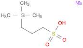 1-Propanesulfonic acid, 3-(trimethylsilyl)-, sodium salt (1:1)