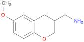 2H-1-Benzopyran-3-methanamine, 3,4-dihydro-6-methoxy-