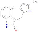 2H-Indol-2-one, 3-[(3,5-dimethyl-1H-pyrrol-2-yl)methylene]-1,3-dihydro-