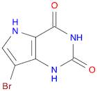 1H-Pyrrolo[3,2-d]pyrimidine-2,4(3H,5H)-dione, 7-bromo-