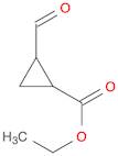 Cyclopropanecarboxylic acid, 2-formyl-, ethyl ester