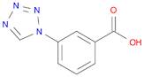 Benzoic acid, 3-(1H-tetrazol-1-yl)-