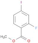 Benzoic acid, 2-fluoro-4-iodo-, methyl ester