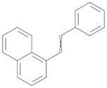 Naphthalene, 1-(2-phenylethenyl)-