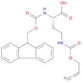 Butanoic acid, 2-[[(9H-fluoren-9-ylmethoxy)carbonyl]amino]-4-[[(2-propen-1-yloxy)carbonyl]amino]-, (2S)-
