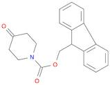 1-Piperidinecarboxylic acid, 4-oxo-, 9H-fluoren-9-ylmethyl ester