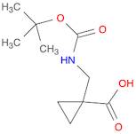 Cyclopropanecarboxylic acid, 1-[[[(1,1-dimethylethoxy)carbonyl]amino]methyl]-