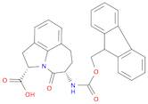 Azepino[3,2,1-hi]indole-2-carboxylic acid, 5-[[(9H-fluoren-9-ylmethoxy)carbonyl]amino]-1,2,4,5,6,7-hexahydro-4-oxo-, (2S,5S)-