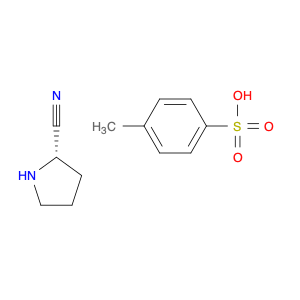 2-Pyrrolidinecarbonitrile, (2S)-, 4-methylbenzenesulfonate (1:1)