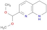 1,8-Naphthyridine, 7-(dimethoxymethyl)-1,2,3,4-tetrahydro-