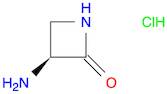 2-Azetidinone, 3-amino-, hydrochloride (1:1), (3S)-