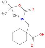 Cyclohexanecarboxylic acid, 1-[[[(1,1-dimethylethoxy)carbonyl]amino]methyl]-