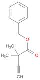 3-Butynoic acid, 2,2-dimethyl-, phenylmethyl ester