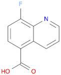 5-Quinolinecarboxylic acid, 8-fluoro-