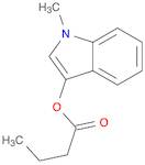 Butanoic acid, 1-methyl-1H-indol-3-yl ester